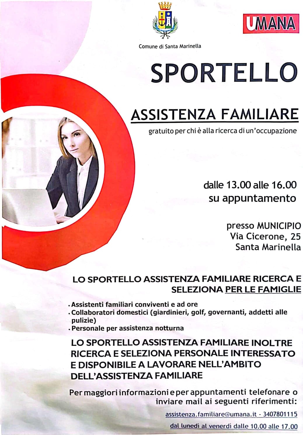 SPORTELLO ASSISTENZA FAMILIARE